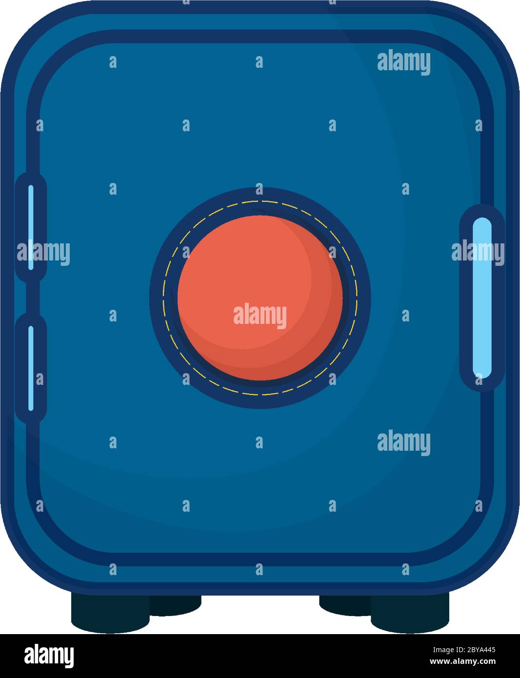 safe box money isolated icon vector illustration design Stock Vector ...