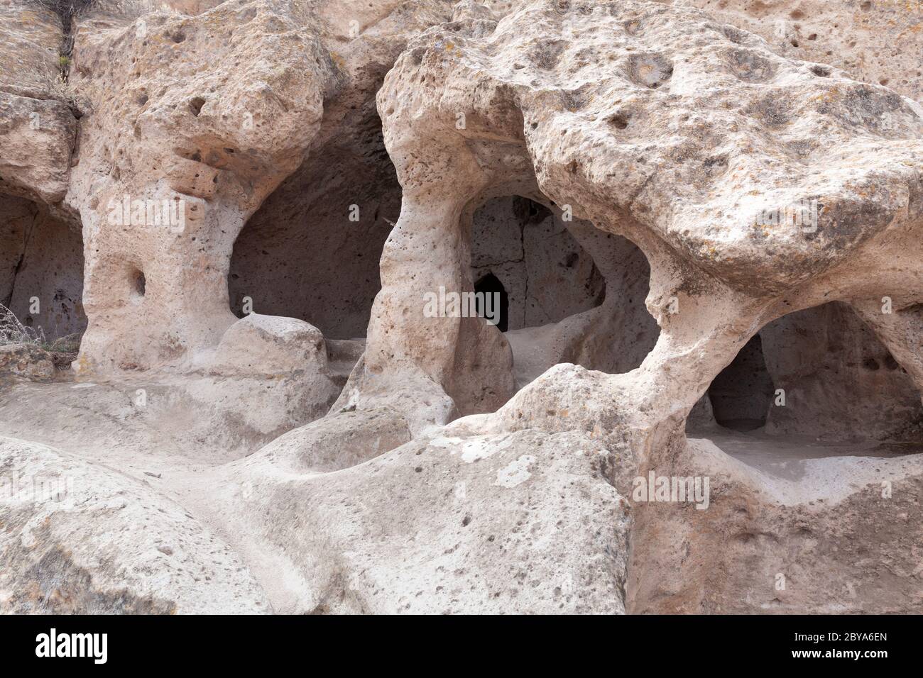 NM00635-00...NEW MEXICO - The Tsankawi Section of Bandelier National Monument. Stock Photo