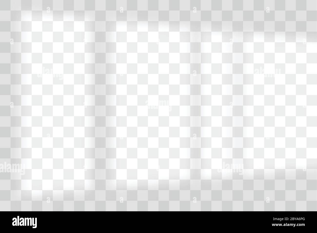Vector transparent window shadow. Light effect overlay. Mesh grid ...