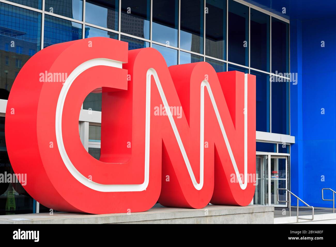 CNN Center,Atlanta,Georgia,USA Stock Photo