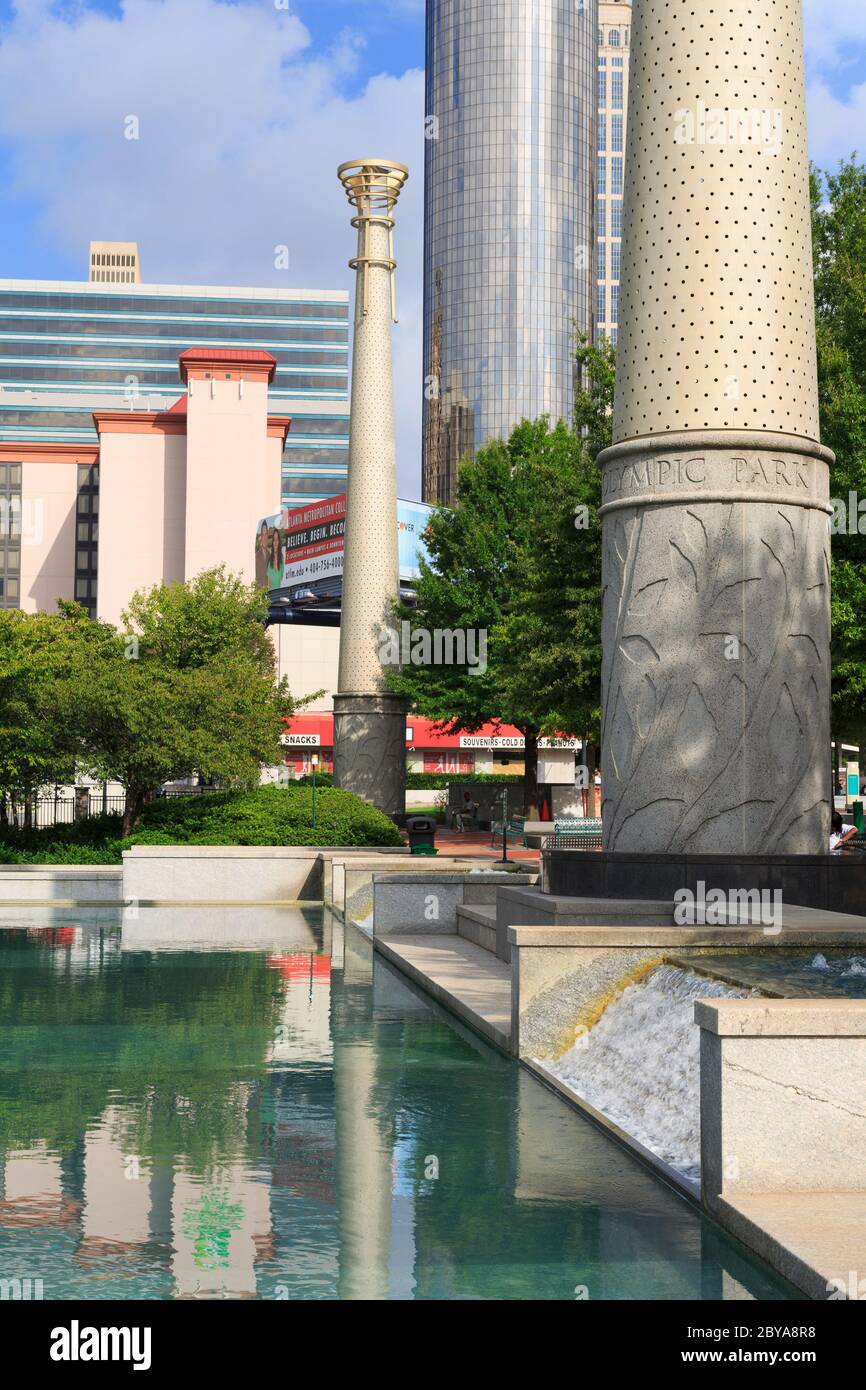 Centennial Olympic Park,Atlanta,Georgia,USA Stock Photo - Alamy