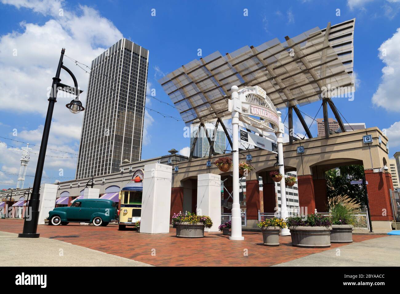 `Downtown Atlanta in Georga USA 3393 Peachtree Rd, Atlanta Cheesecake  Factory restaurant at Mall at Lenox Square is an upscale Stock Photo - Alamy