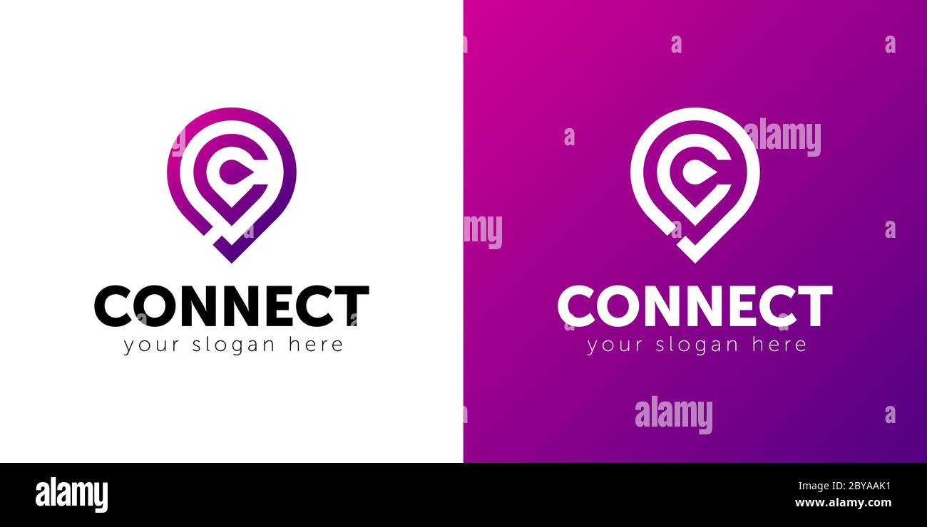 Connect Technology Creative Logo - Venngage