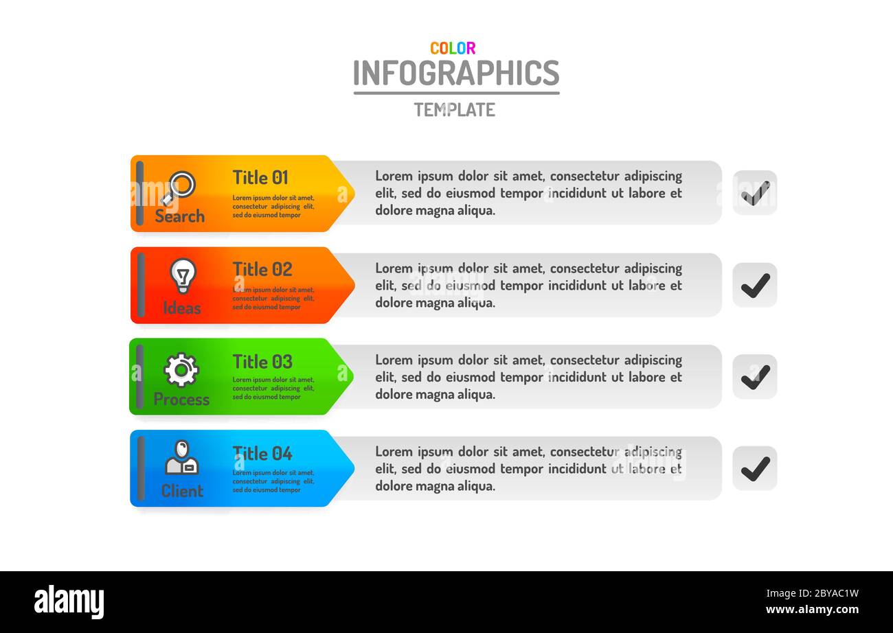 Infographics creative concept, business info templates option, data