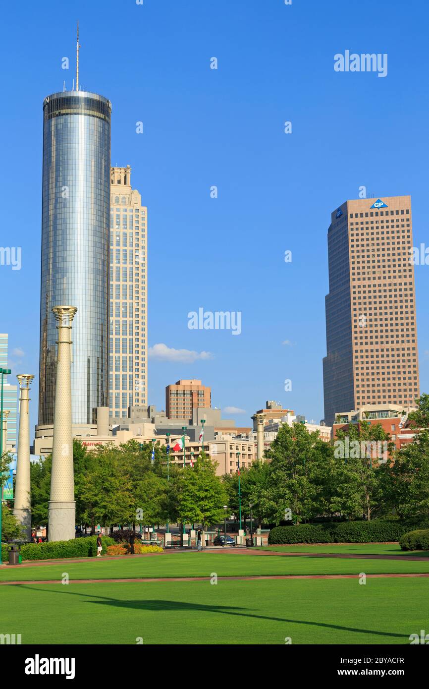 Centennial Olympic Park,Atlanta,Georgia,USA Stock Photo - Alamy