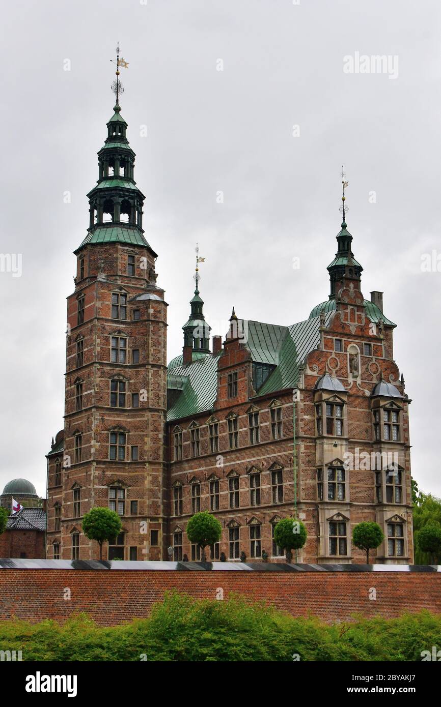 Rosenborg Castle Rosenborg Slot Copenhagen Kobenhavn Denmark Europe Stock Photo Alamy