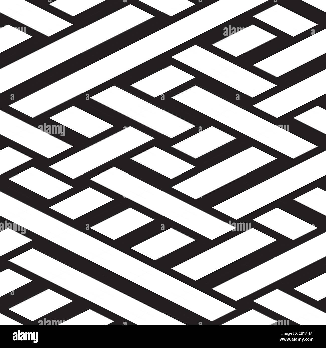 Seamless pattern with oblique white bands Stock Vector