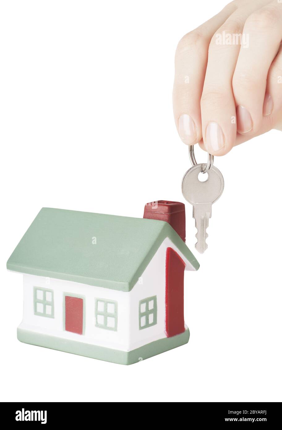 House and key Stock Photo Alamy