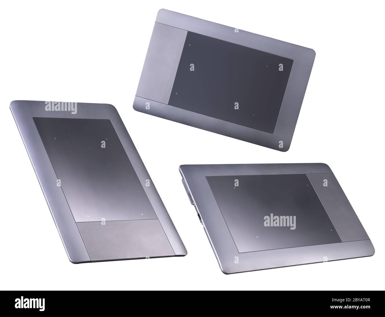 Set of graphic tablet for illustrators, designers and photographers isolated Stock Photo Alamy