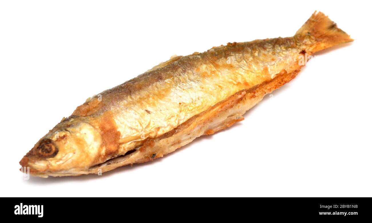 fryed fish Stock Photo