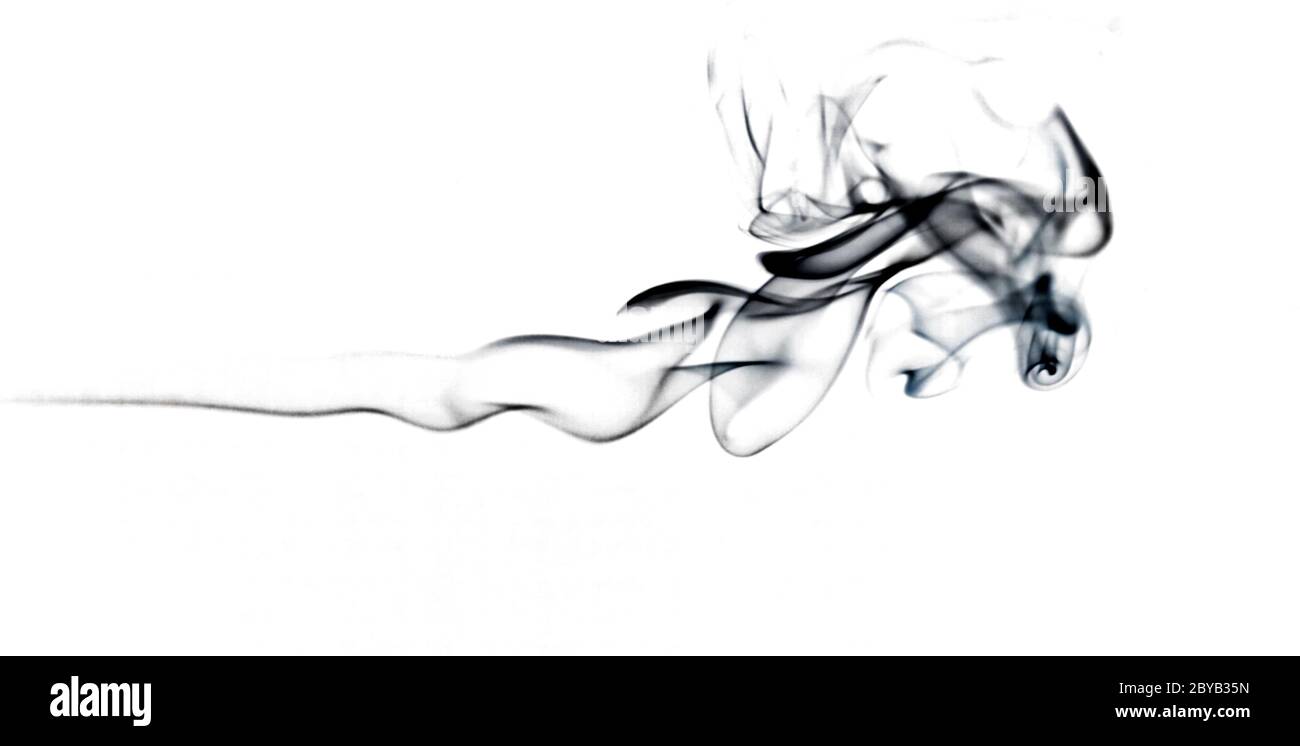 Abstract blue smoke wallpaper design Cut Out Stock Images & Pictures ...