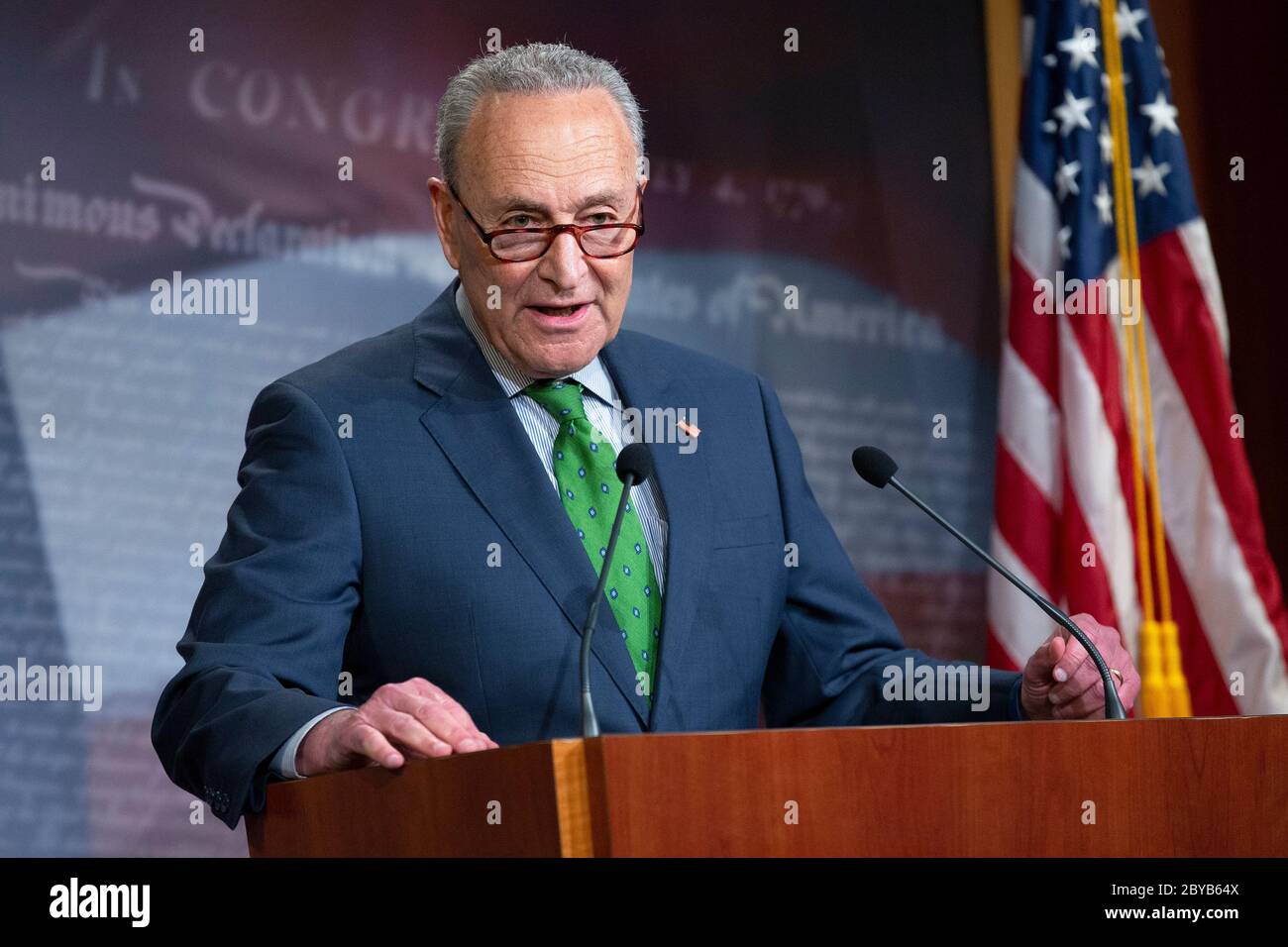 United States Senate Minority Leader Chuck Schumer (Democrat of New ...