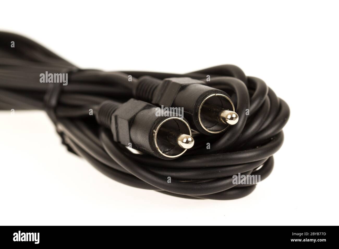 Audio and video jacks isolated Stock Photo - Alamy