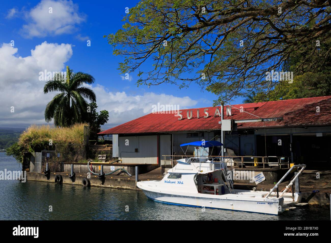 Suisan Fish Market, Hilo City, Hawaii, USA Stock Photo Alamy