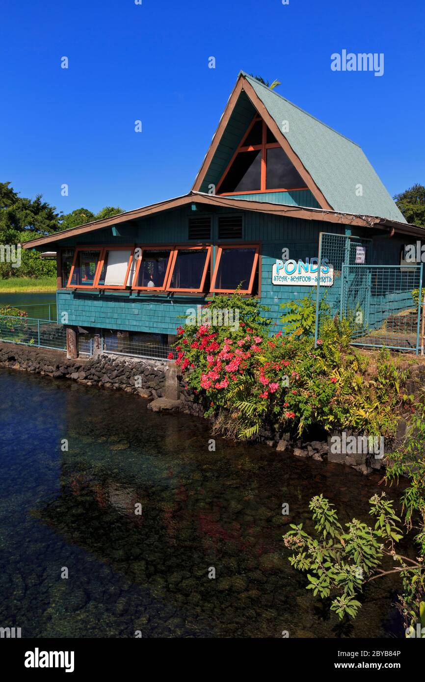 Ponds Restaurant, Hilo City, Hawaii, USA Stock Photo Alamy