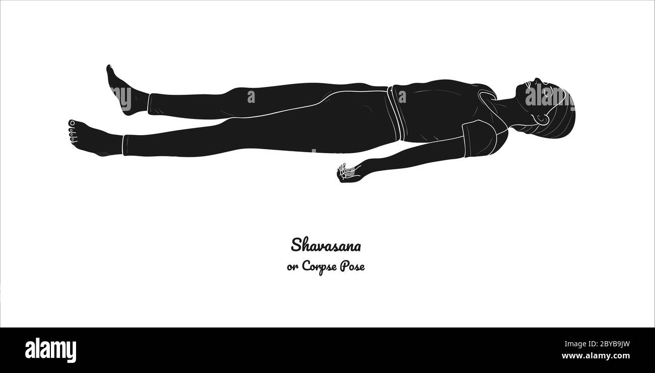 Shavasana Yoga: Over 105 Royalty-Free Licensable Stock Illustrations &  Drawings | Shutterstock