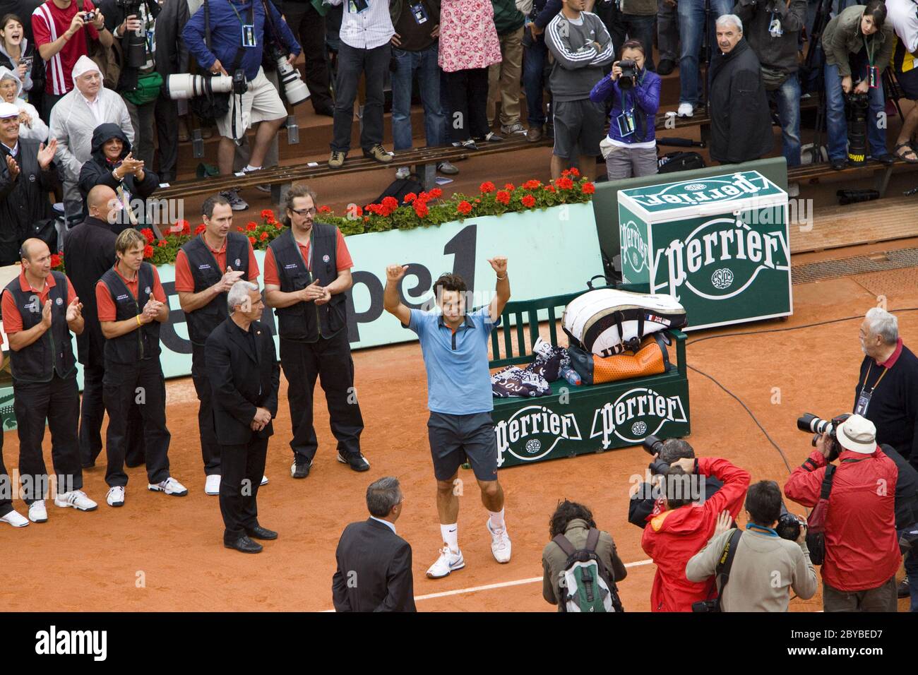 French Open, Roland Garros, final game Stock Photo