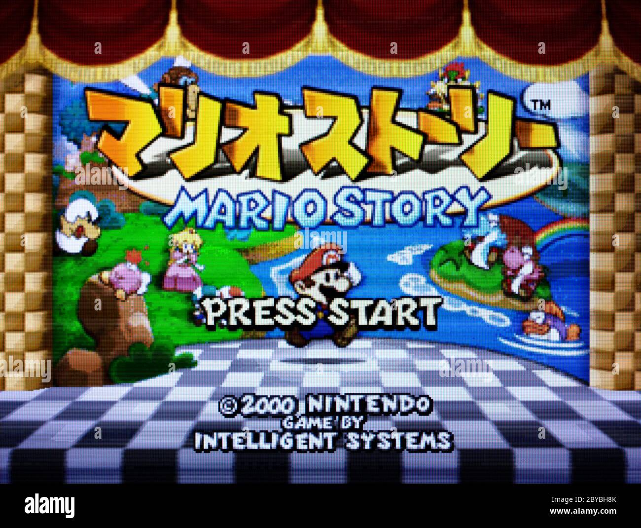 Mario Story - Nintendo 64 Videogame - Editorial use only Stock Photo - Alamy