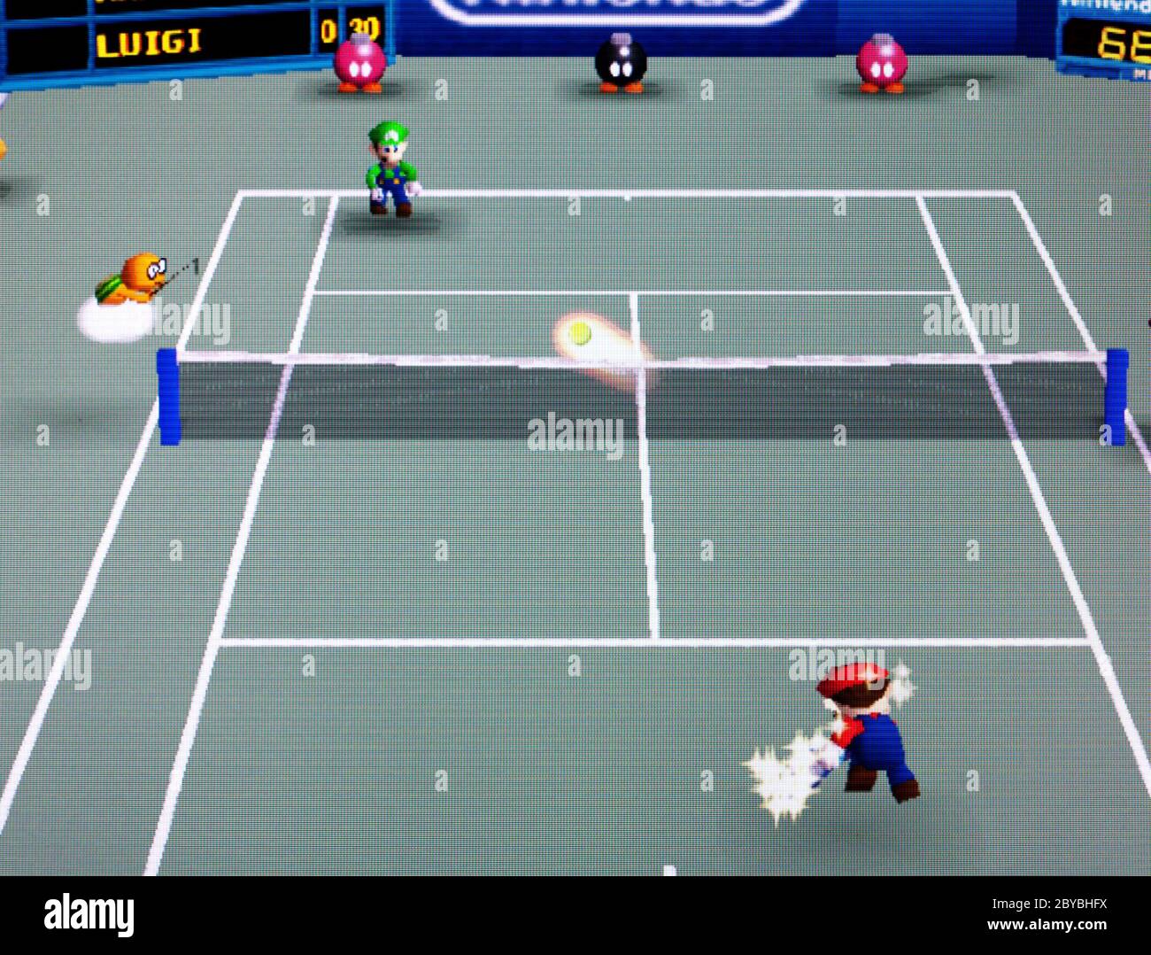 Mario Tennis - Nintendo 64 Videogame - Editorial use only Stock Photo -  Alamy