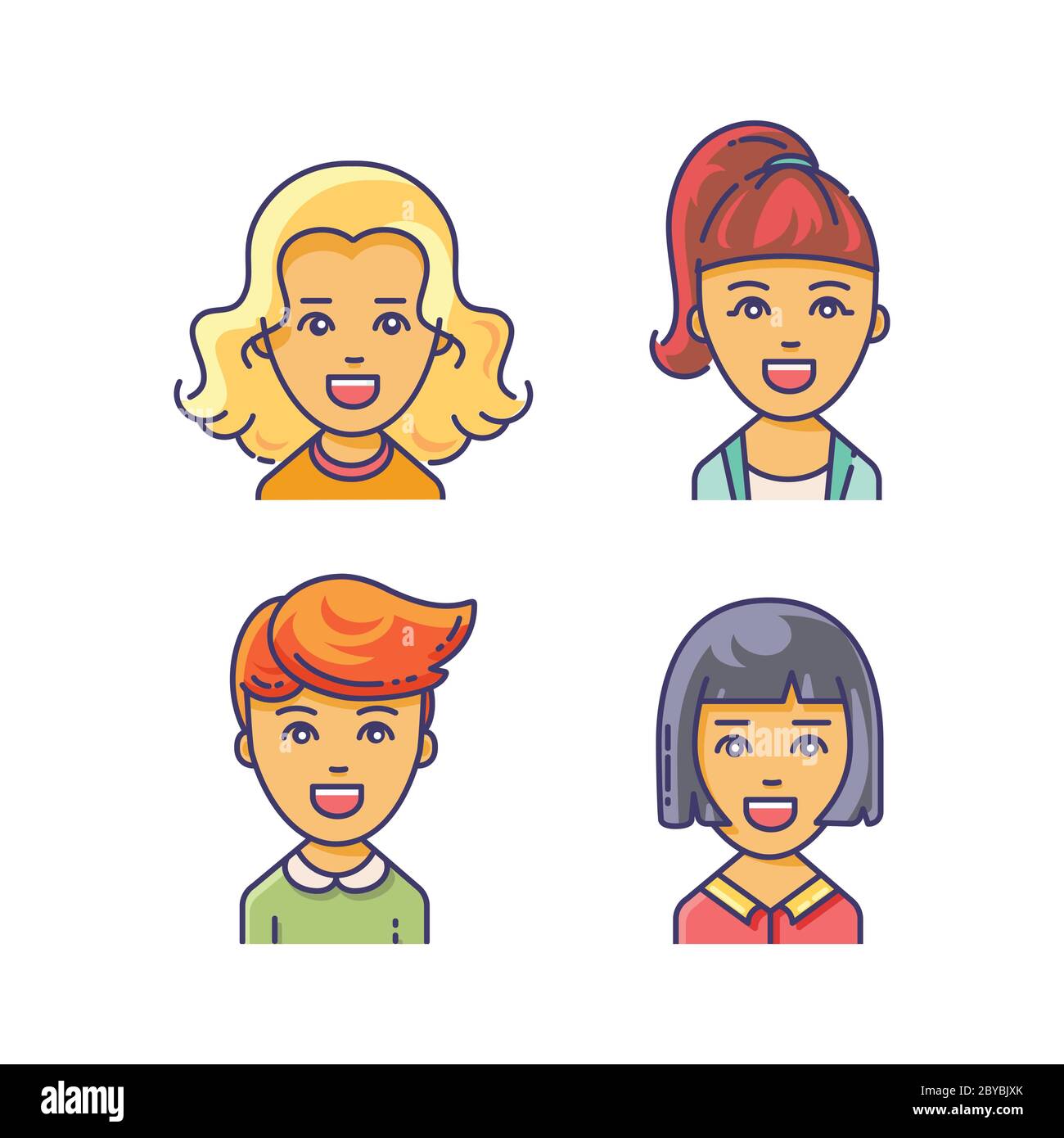 Curly haircuts hires stock photography and images Alamy
