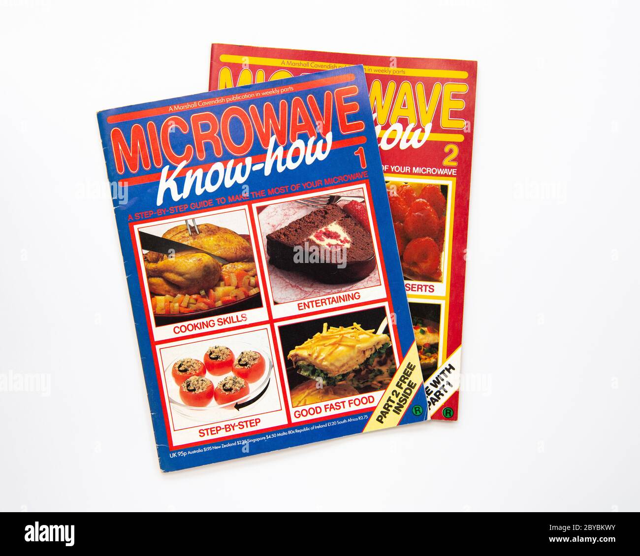 Microwave Know-how - a Marshall cavendish publication in weekly parts (parts 1 and 2) 1985 Stock Photo