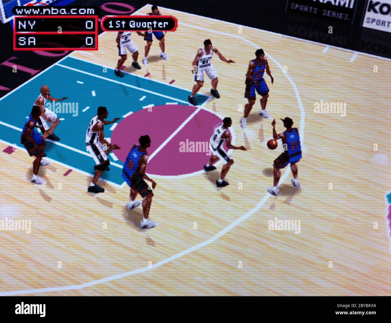 NBA In The Zone 2 - Nintendo 64 Videogame - Editorial use