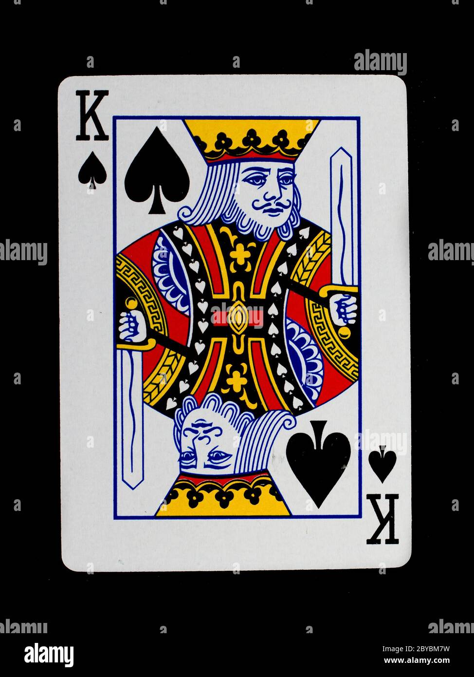 Playing card (king Stock Photo Alamy