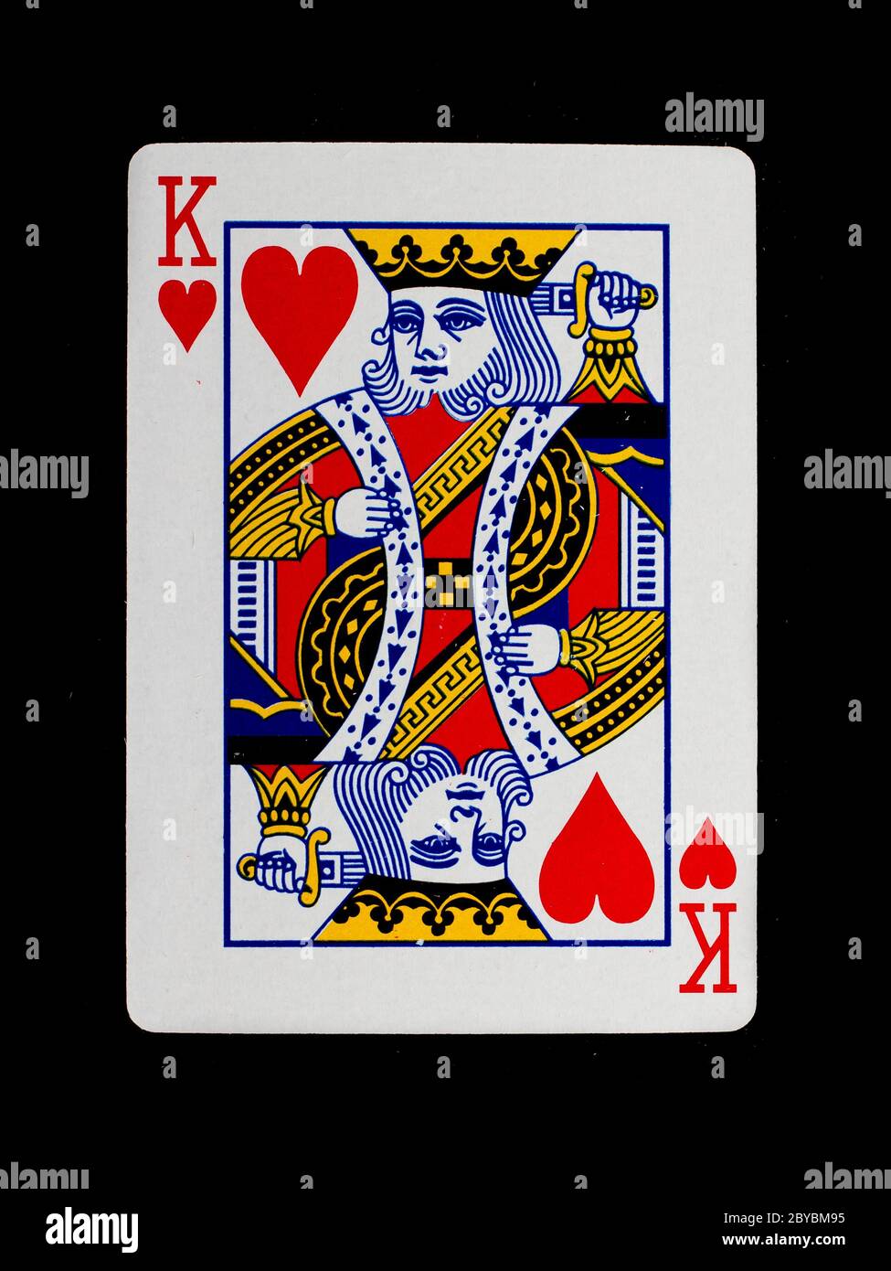 Playing card (king Stock Photo Alamy