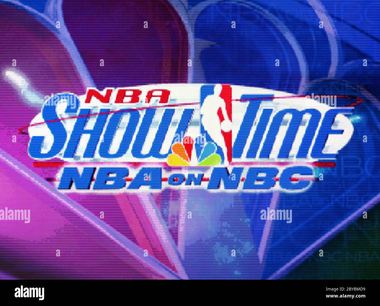 NBA Show Time NBA on NBC Nintendo 64 Videogame Editorial use only