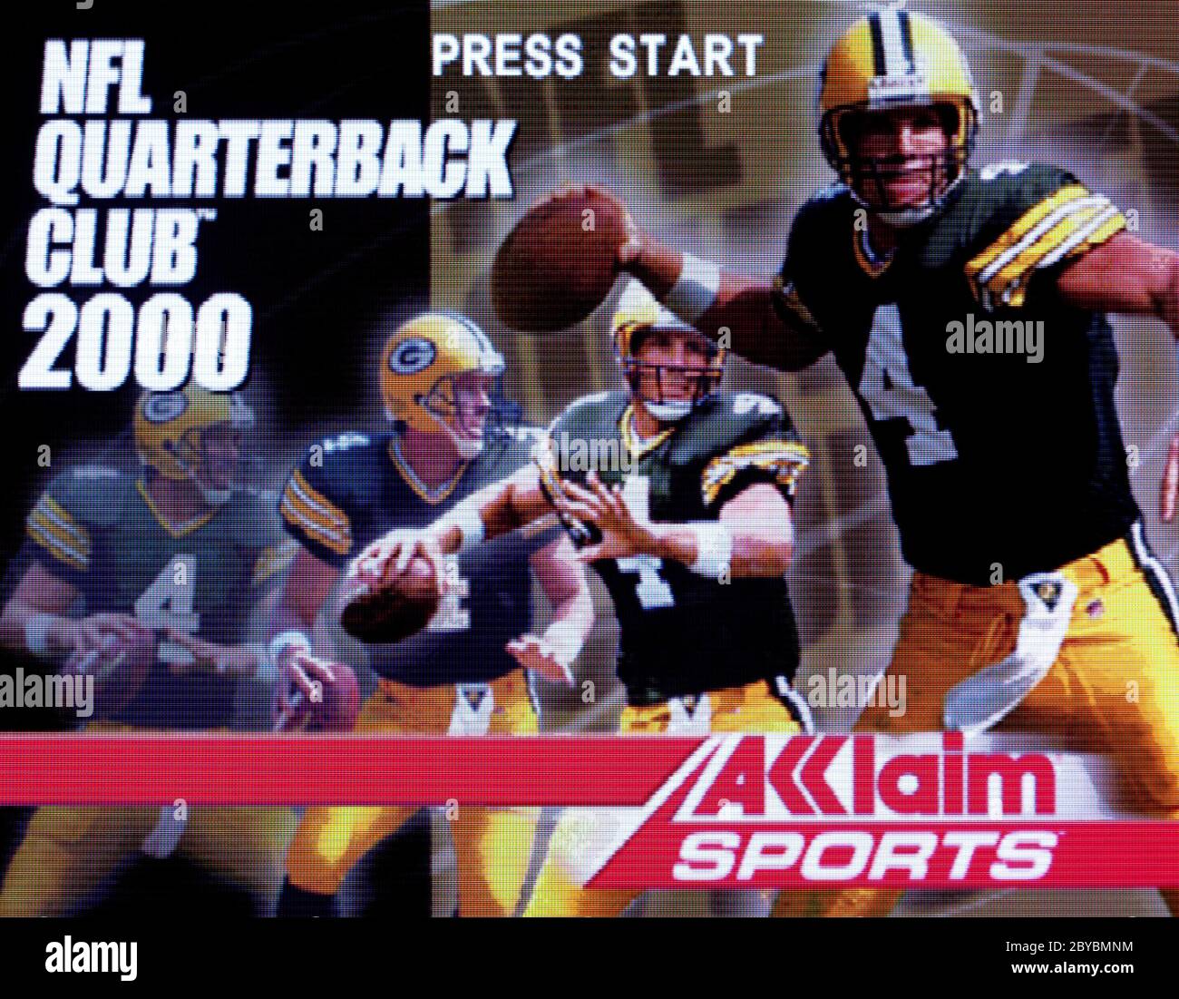 NFL Quarterback Club 2000 - Nintendo 64 Videogame  - Editorial use only Stock Photo
