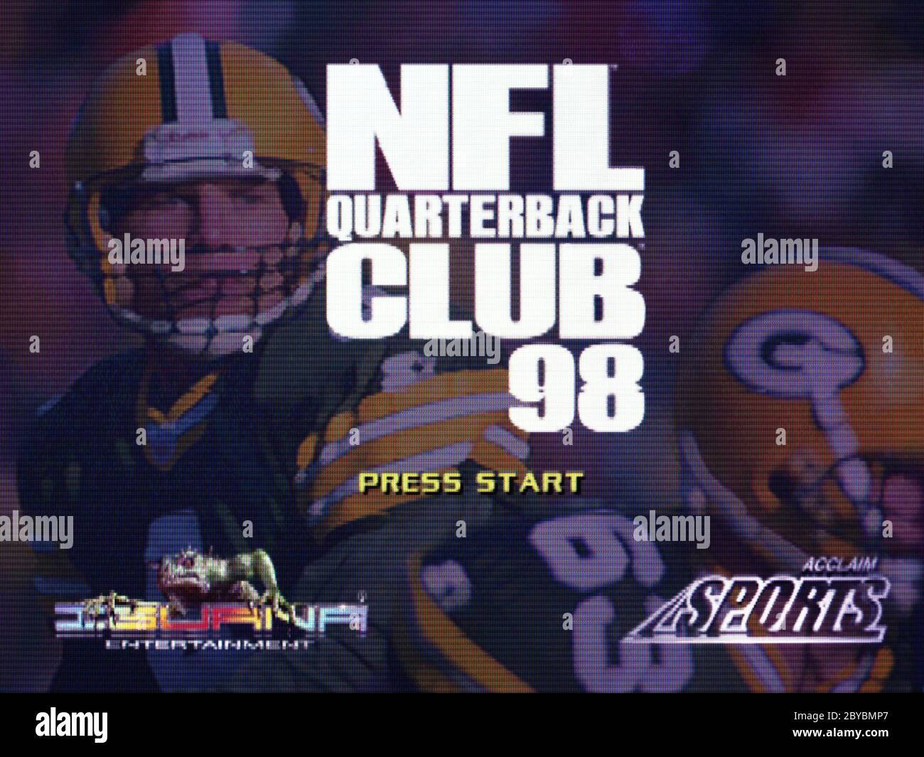 NFL Quarterback Club 98 - Nintendo 64 Videogame  - Editorial use only Stock Photo