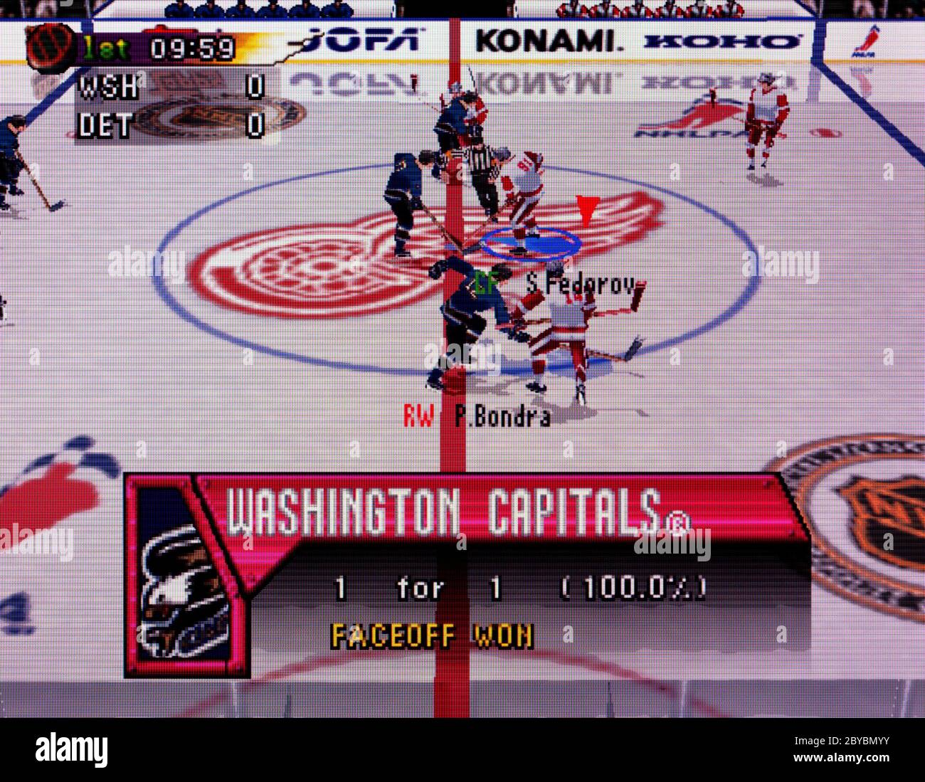 NHL Blades of Steel '99 Nintendo 64 Videogame Editorial use only Stock Photo Alamy