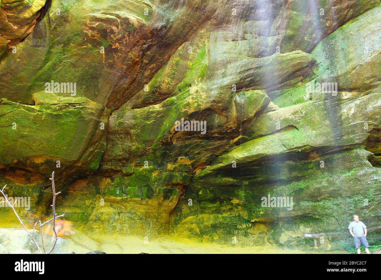 Big Lyons Falls, Mohican State Park, Ohio Stock Photo Alamy