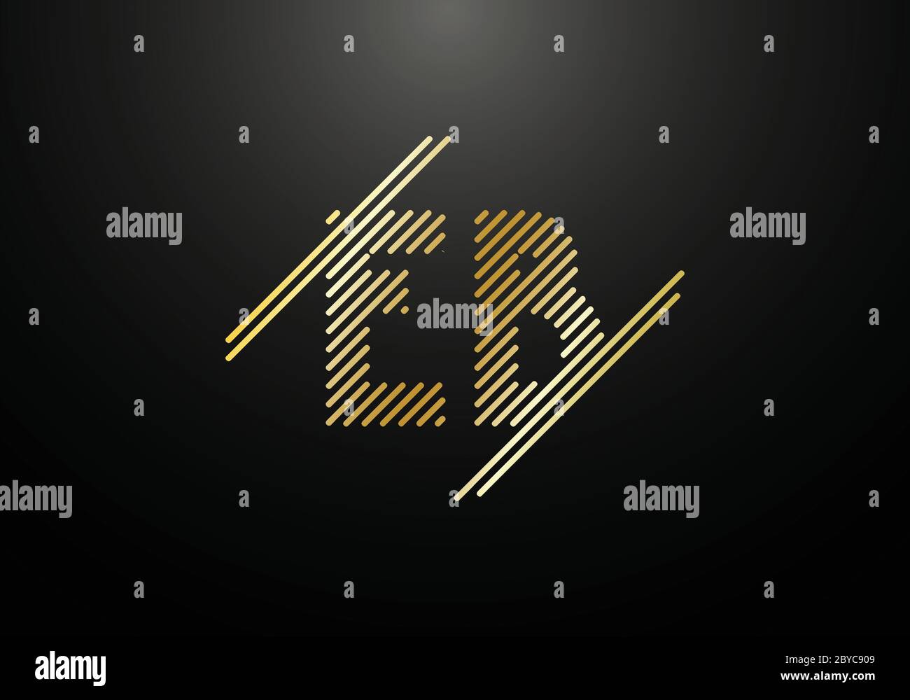 Initial Monogram Letter E B Logo Design Vector Template. E B Letter ...