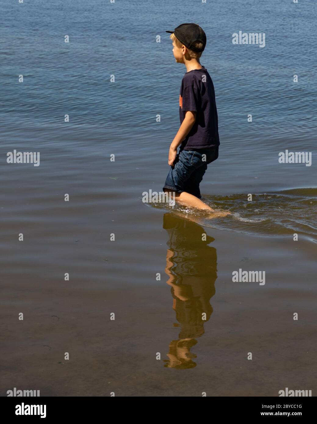 How Deep Does It Get Stock Photo