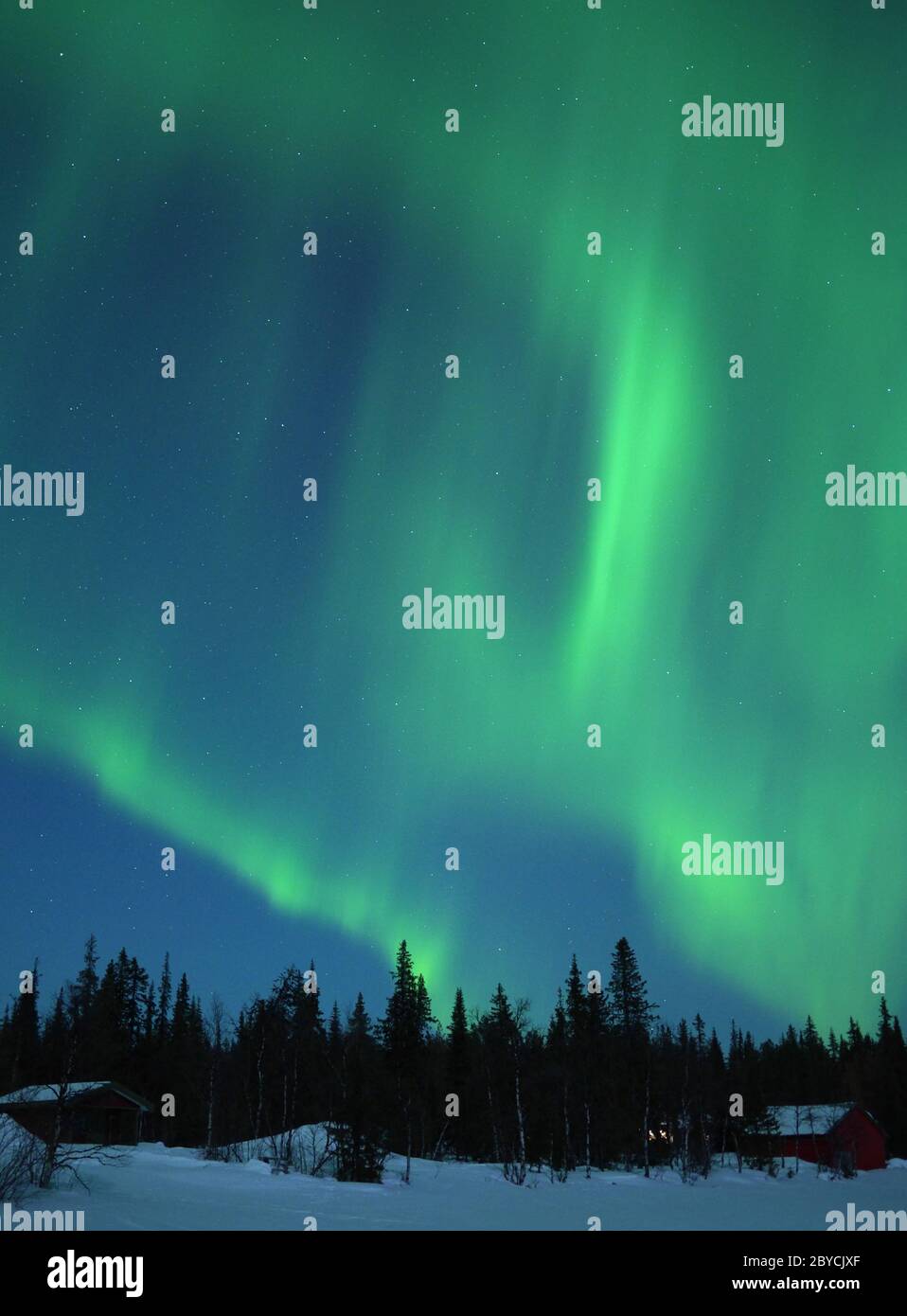 aurora borealis Stock Photo