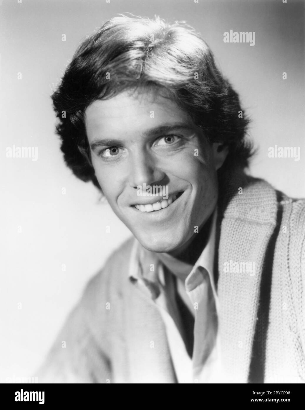 American Actor Richard Bekins, Head and Shoulders Publicity Portrait, early 1980's Stock Photo