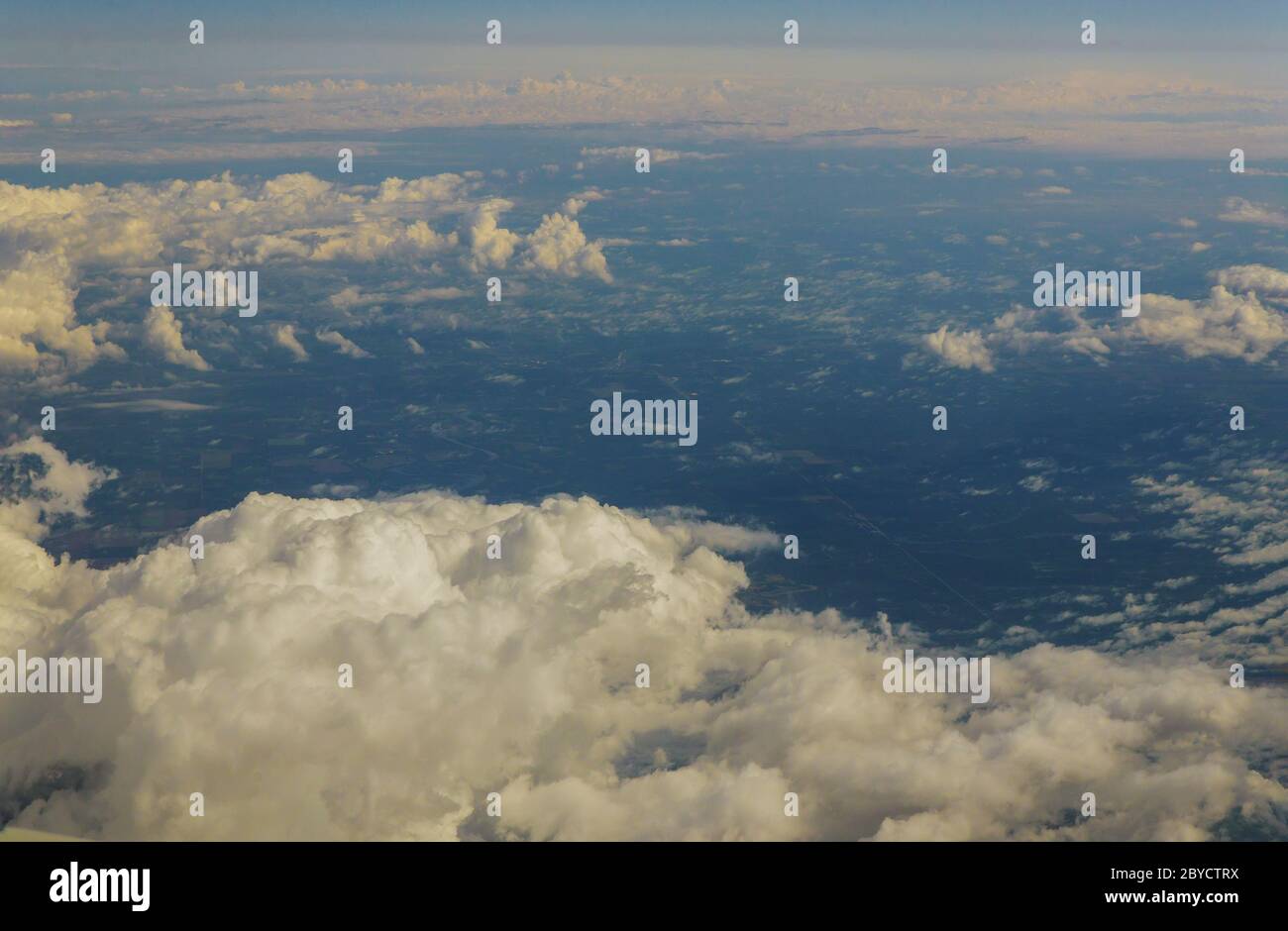 Clear sky with some clouds hi-res stock photography and images - Alamy