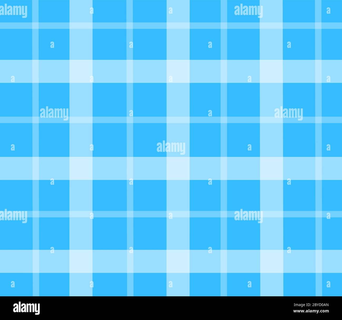 Blue picnic tablecloth vector flat isolated Stock Vector