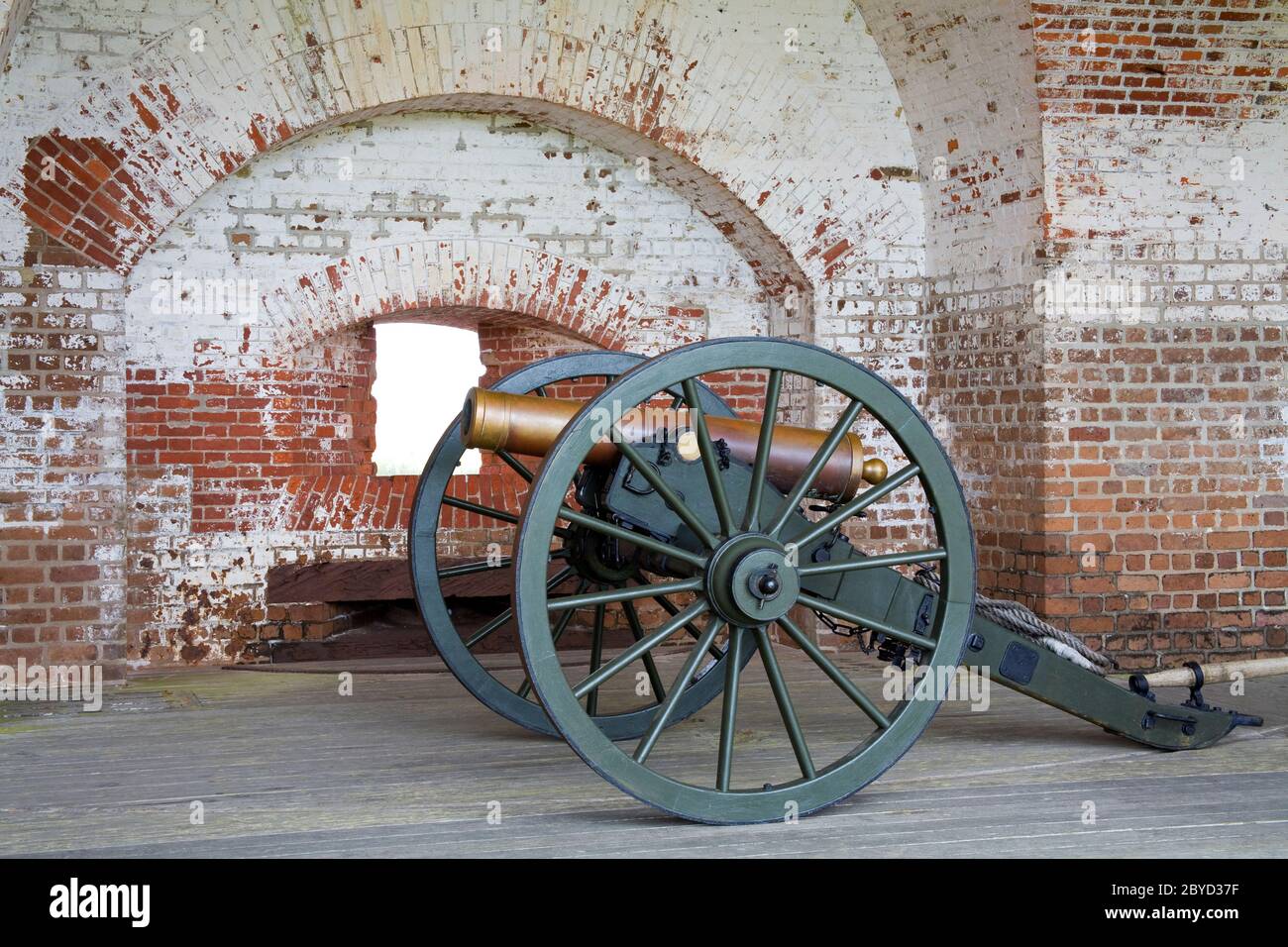 Fort Pulaski National Monument, Savannah, Georgia, USA Stock Photo