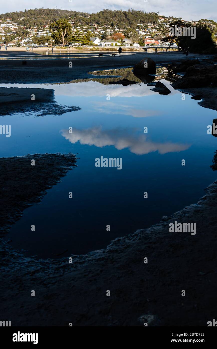 HOBART, TASMANIA May 31st, 2020 beautiful crisp winter morning in