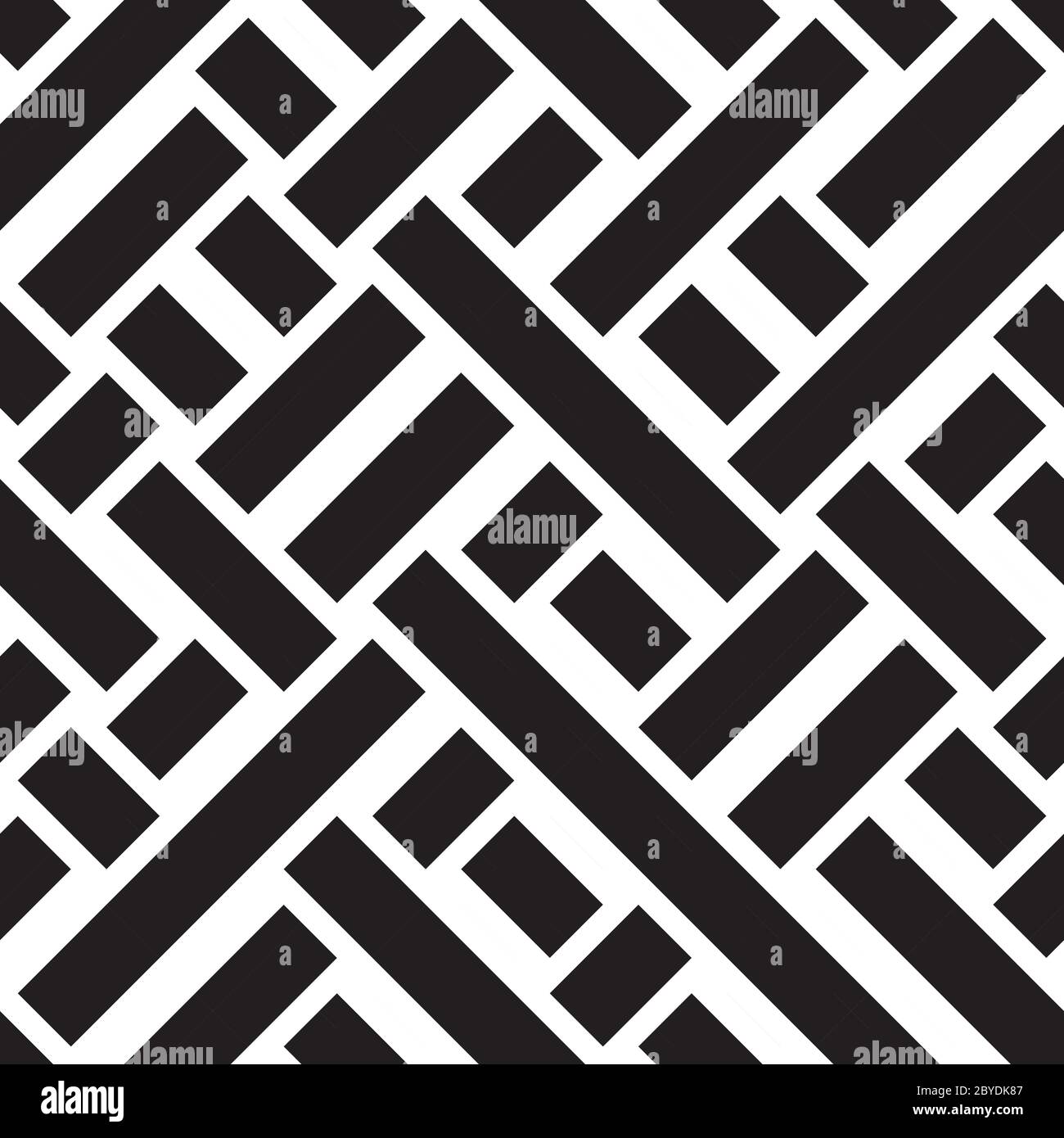Seamless pattern with oblique black bands Stock Vector