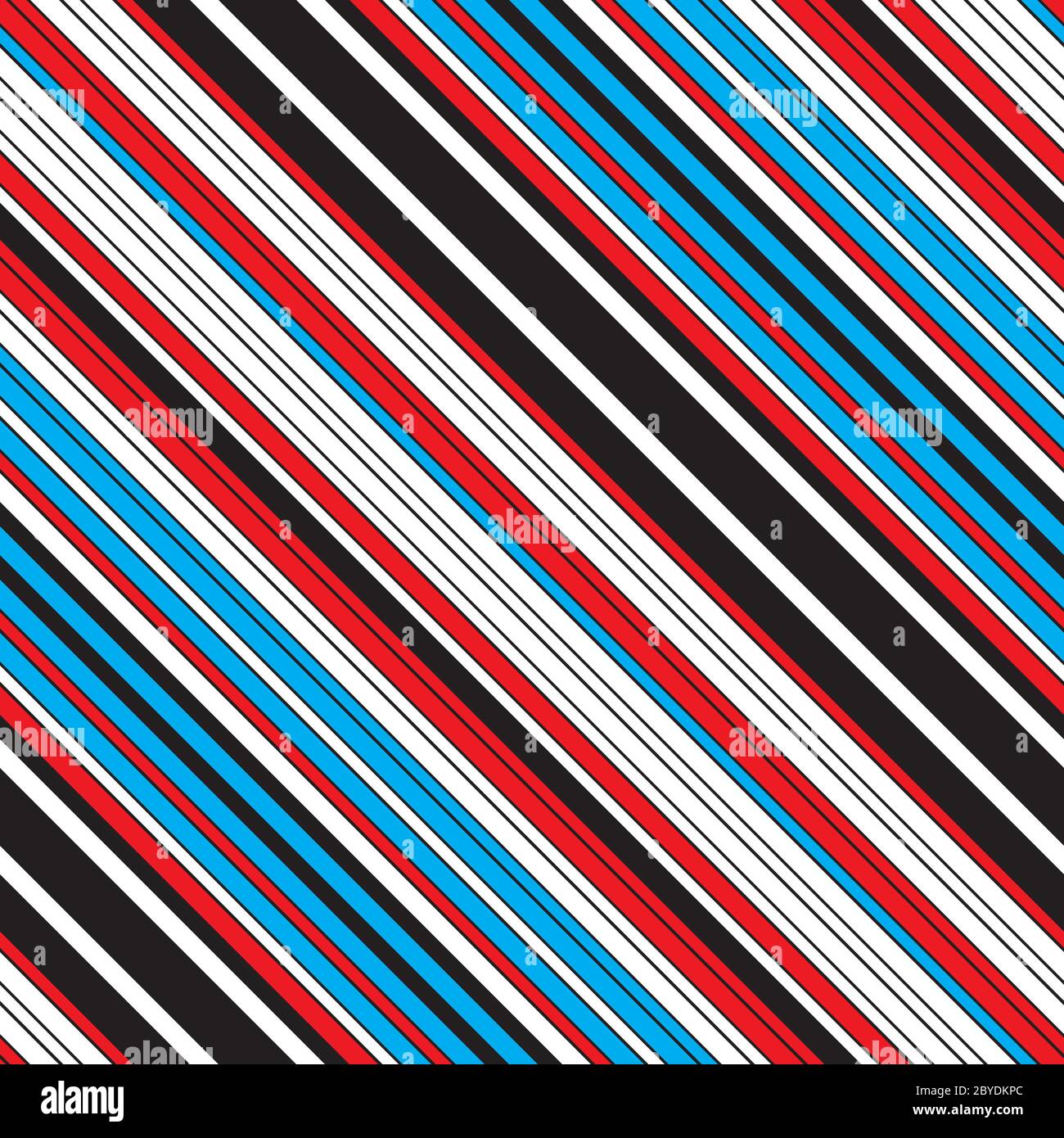 Seamless pattern with oblique colored lines Stock Vector