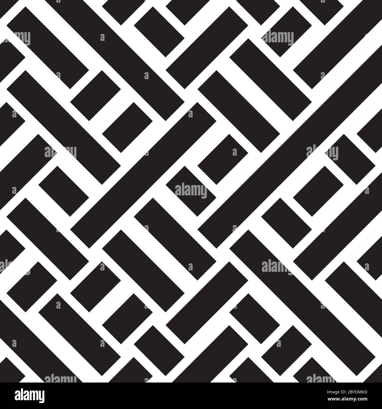 Seamless pattern with oblique black bands Stock Vector
