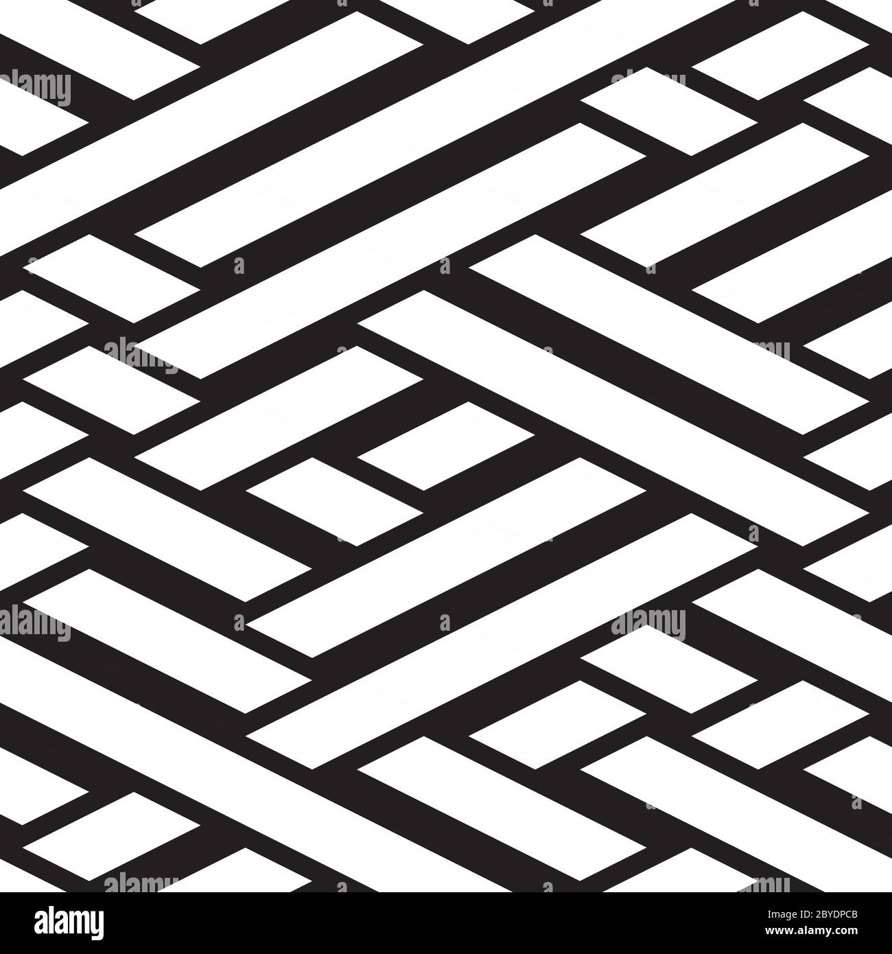 Seamless pattern with oblique white bands Stock Vector