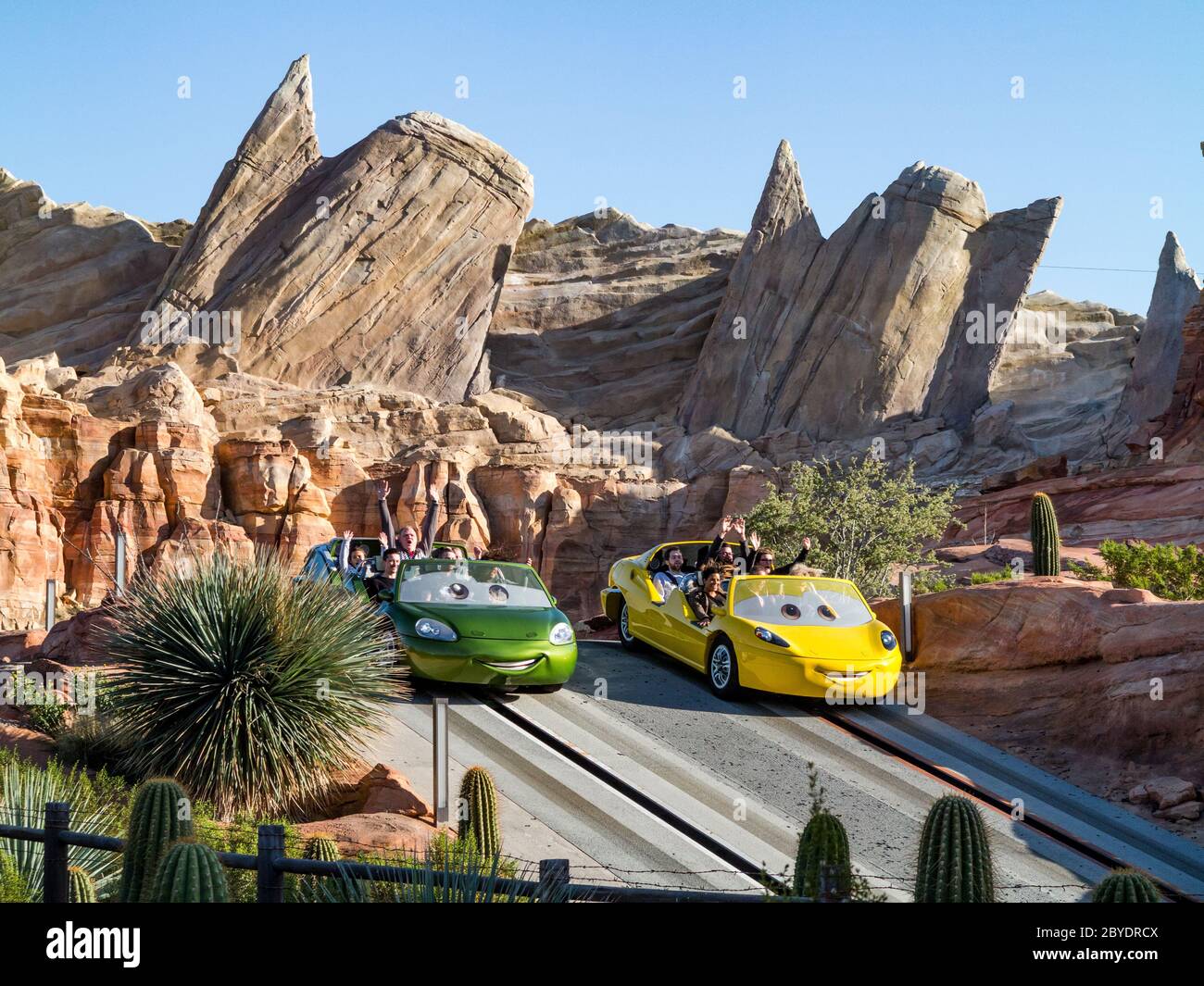 Radiator Springs Racers at Disney California Adventure Park — Theme Park IQ