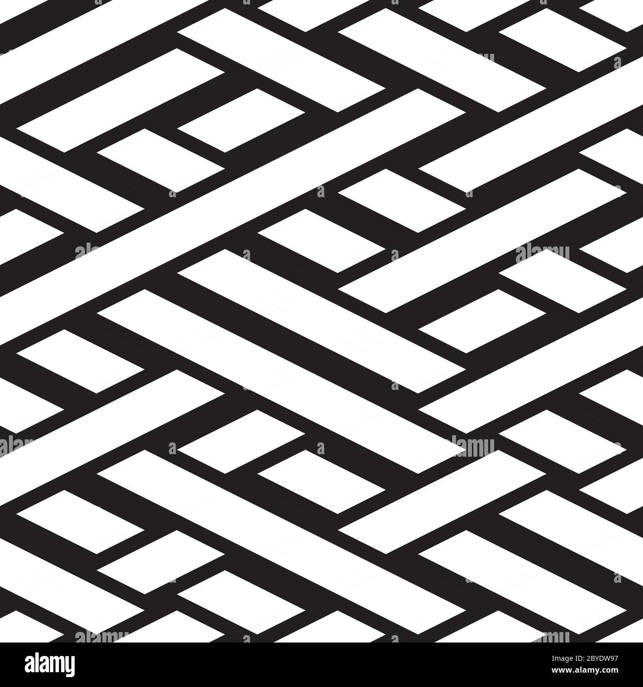 Seamless pattern with oblique white bands Stock Vector