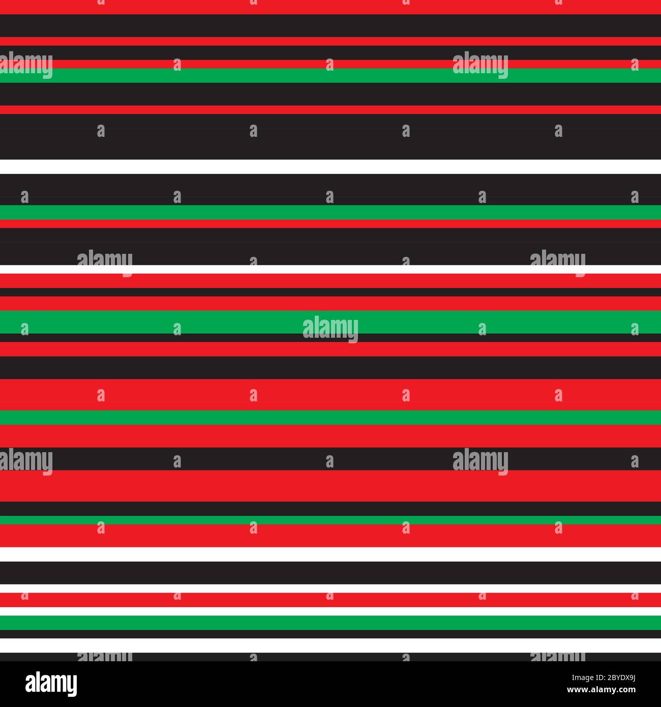 Seamless pattern with horizontal colored lines Stock Vector
