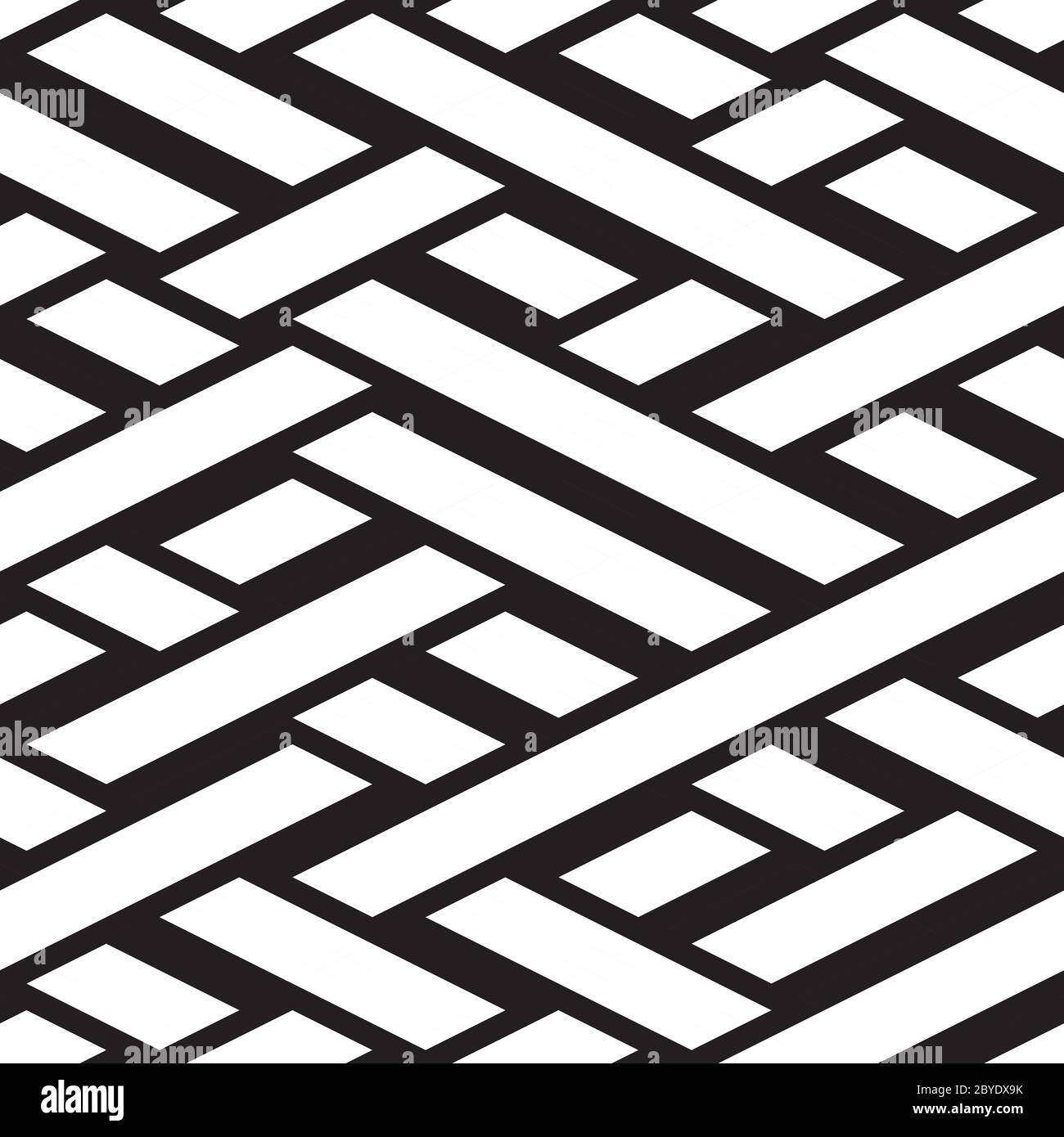 Seamless pattern with oblique white bands Stock Vector