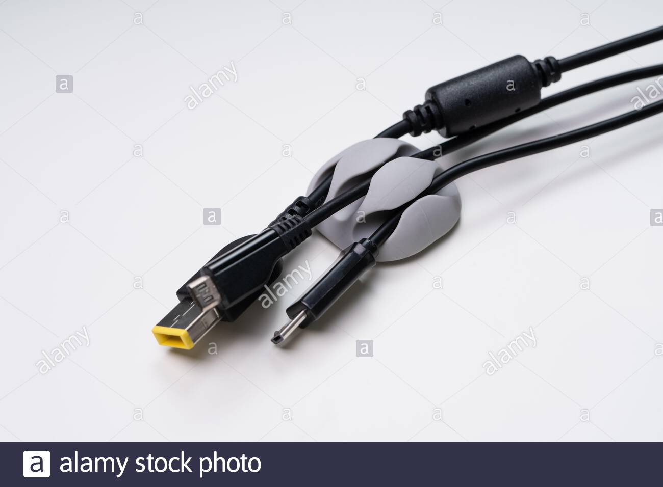 sticky cable holder